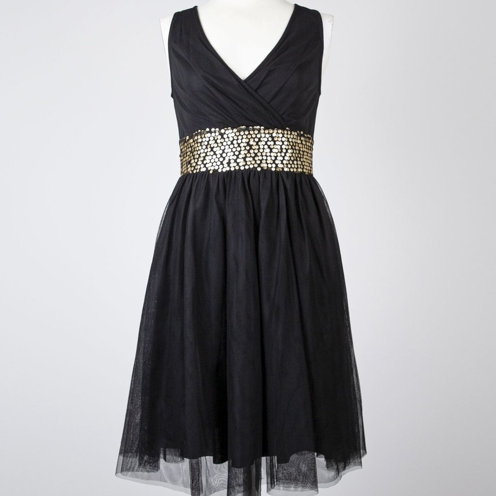 Sequin Detailed Tulle Dress